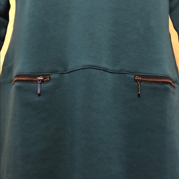 Soft Surroundings Dark Teal Tunic! - Picture 6 of 10